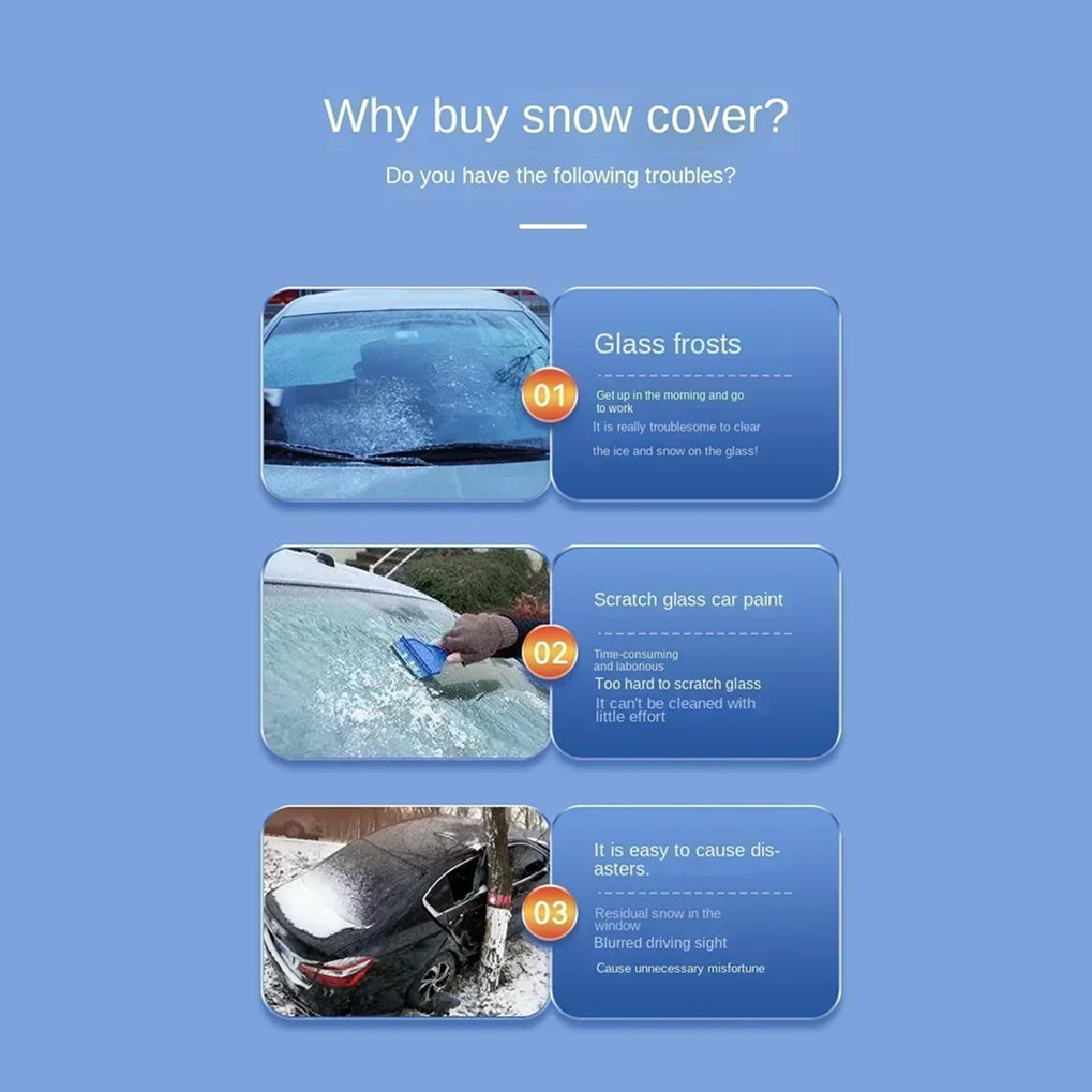 AmorySnow Windshield Cover For Snow