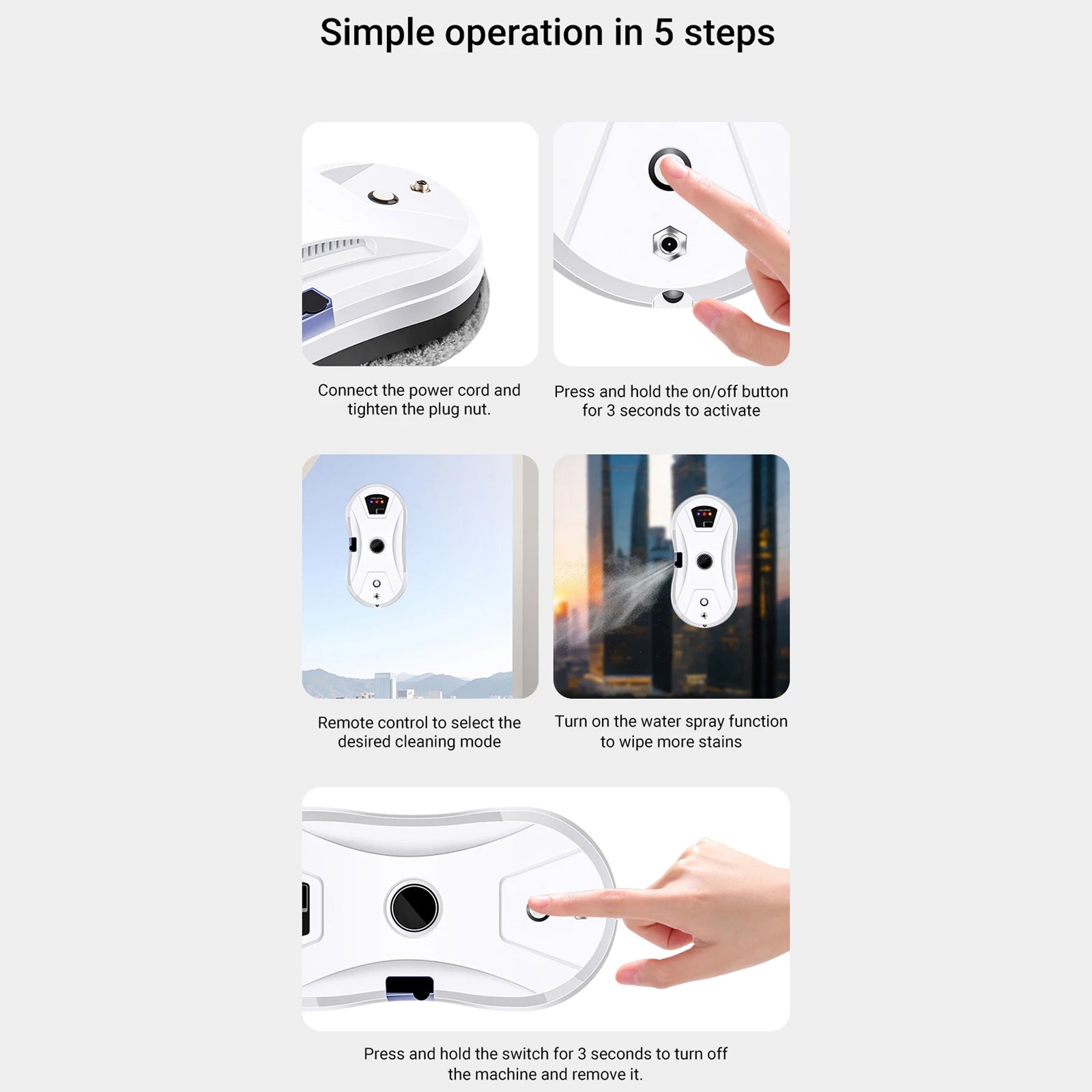 GlovaBoto Window Cleaning Robot