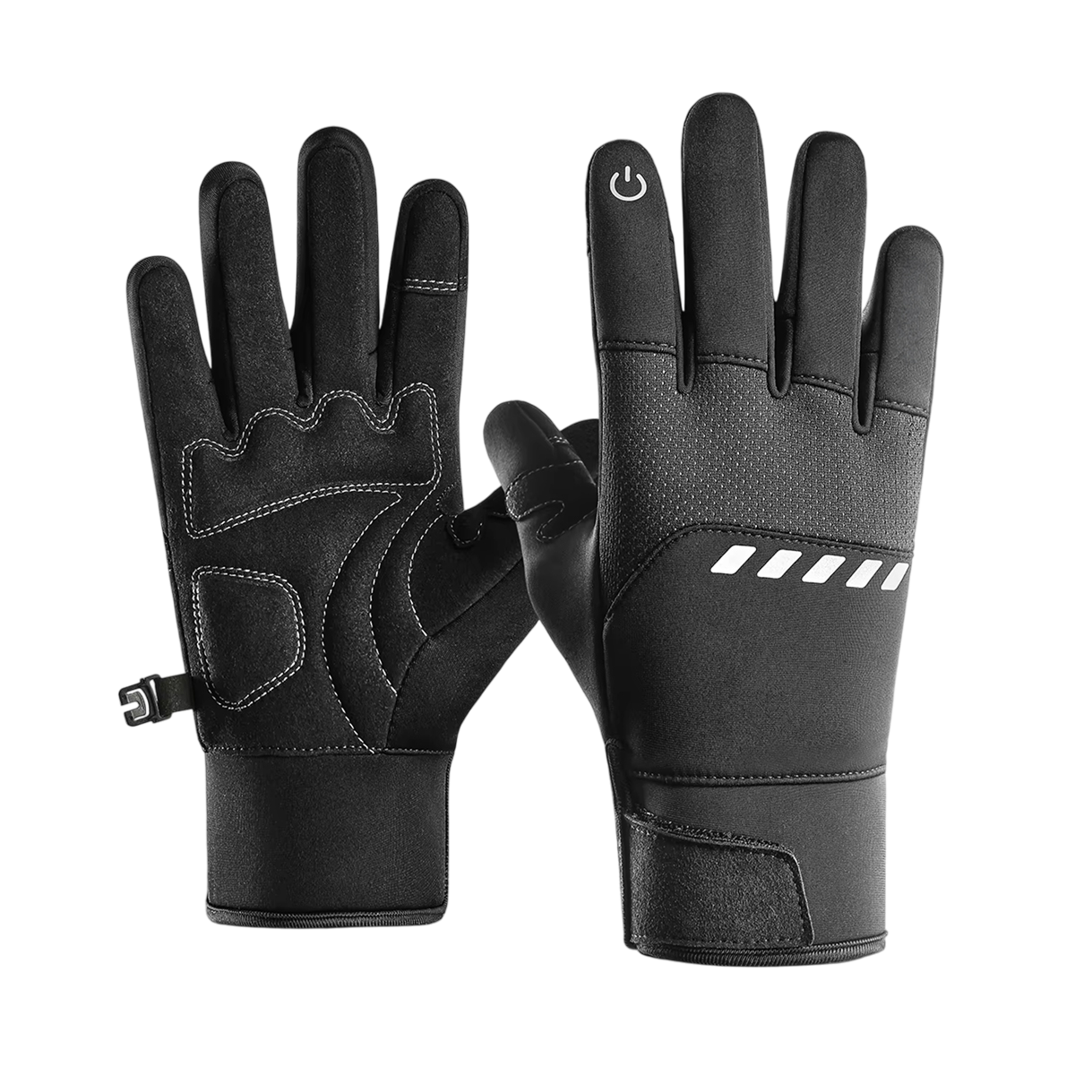 GlovyClik Thermal Gloves With Touchscreen Fingers