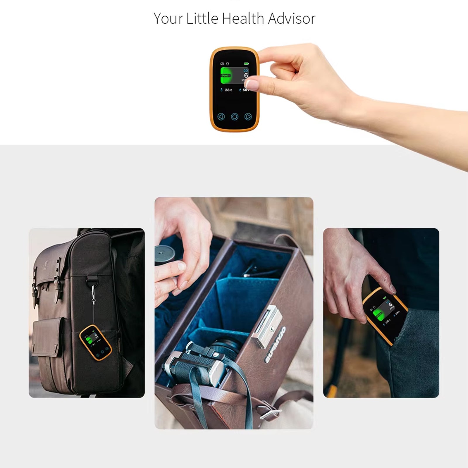 OxiTeky Travel Carbon Monoxide Detector