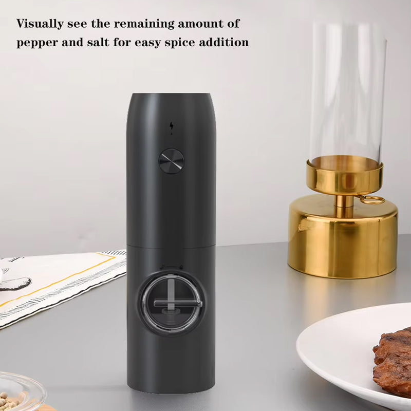 SalteSonic Electric Grinders Salt And Pepper