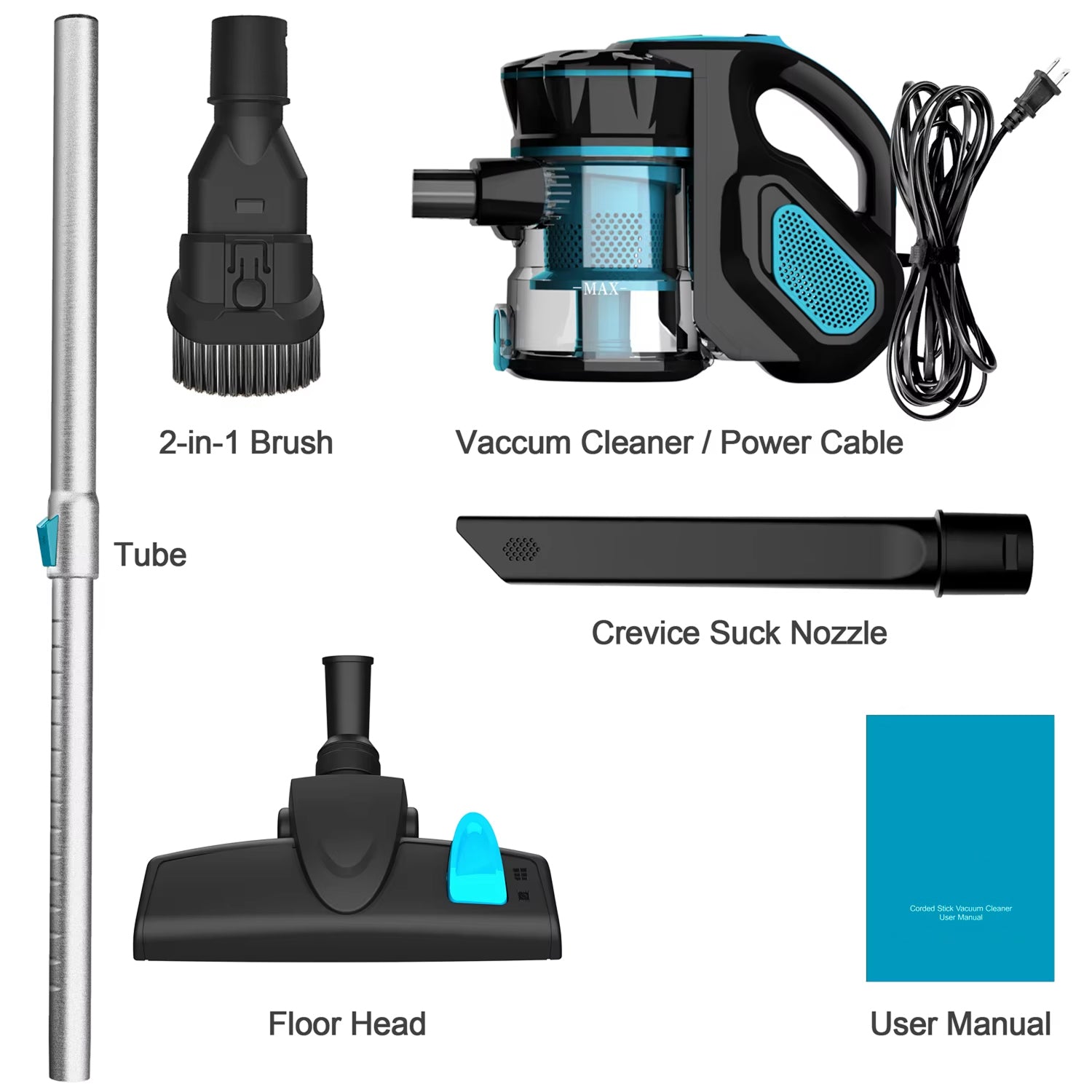 SwifTicki Stick Vacuum Cleaner