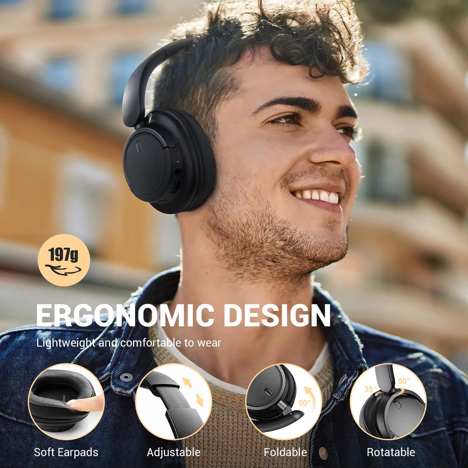 VoxeVoid Noise Canceling Headphone