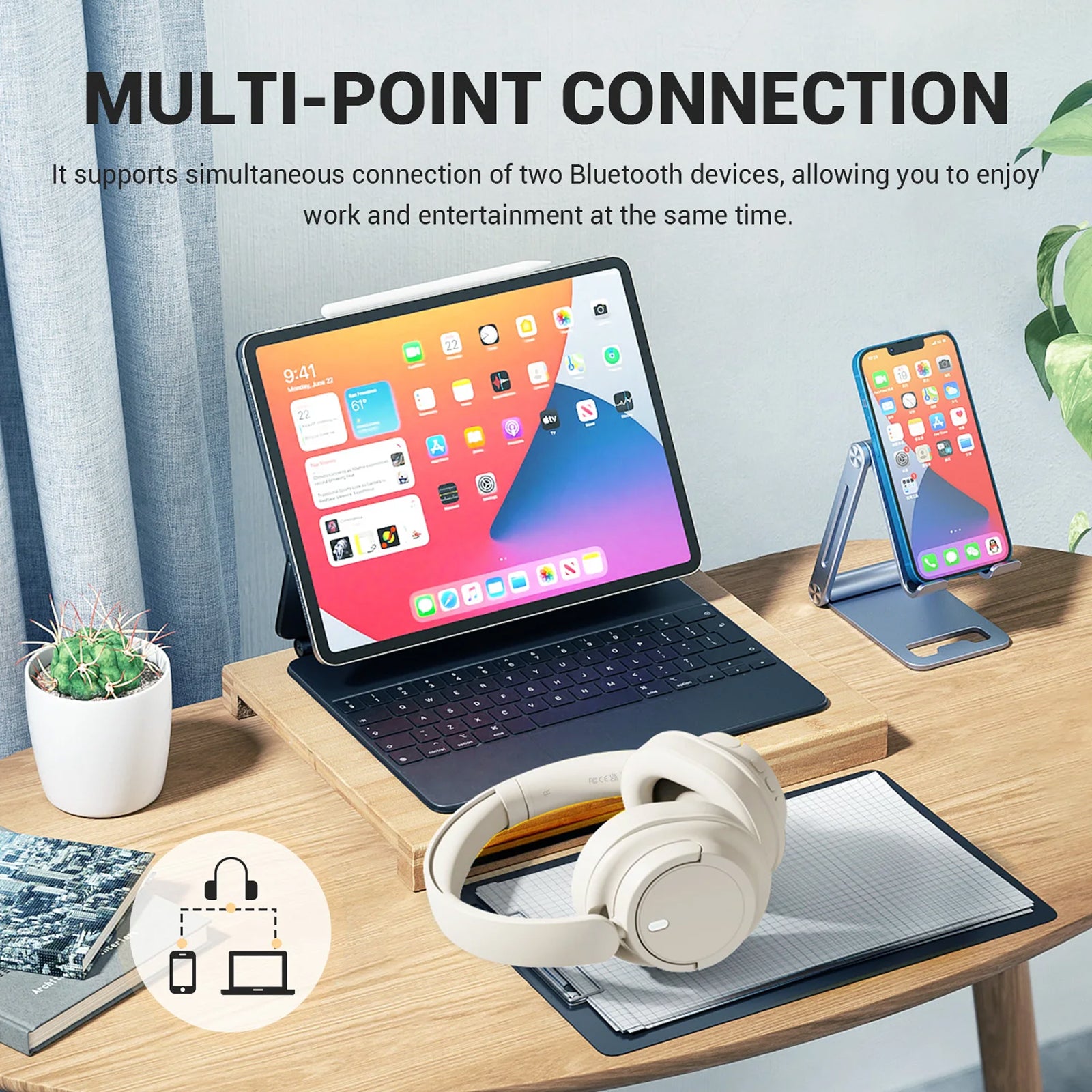 VoxeVoid Noise Canceling Headphone